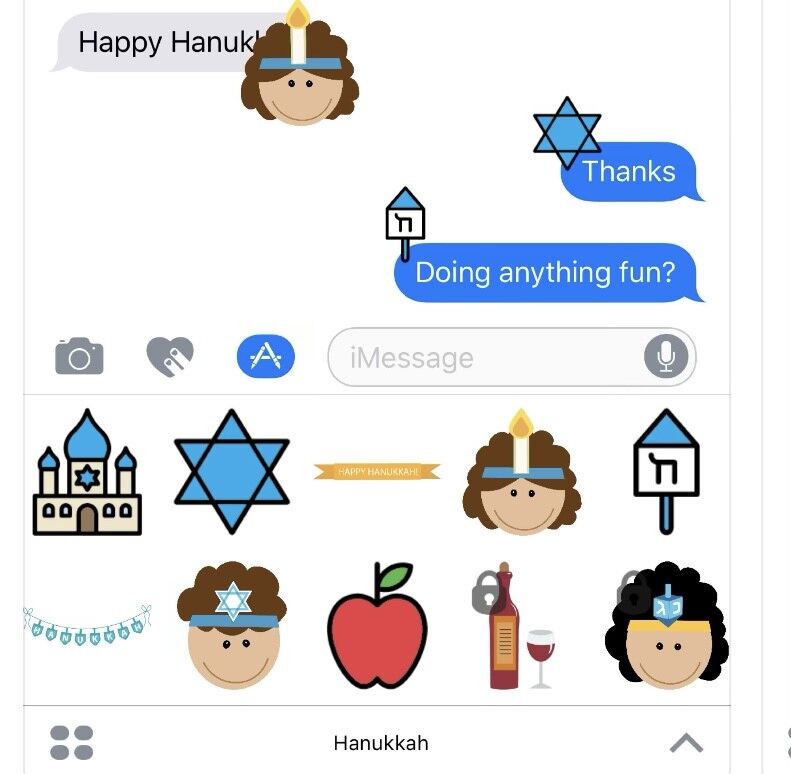 Chanukah Sticker Set